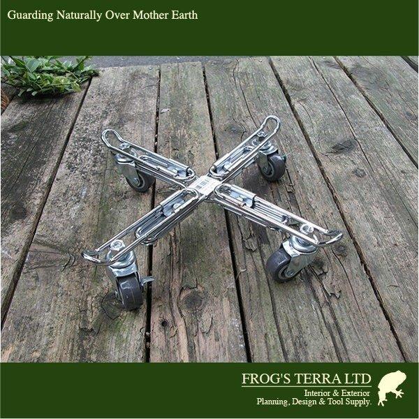 Mover Saucer ムーバーソーサー 44（直径43.5cmxH7cm）（耐荷重100kg）（排水受付 ポットキャリアー 鉢台車） |  | 01