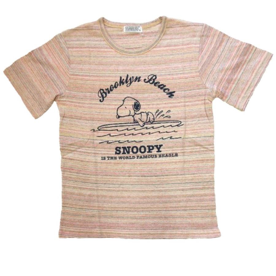 スヌーピー 半袖 Tシャツ メンズ 先染め 虹色 サーフィン 柄 アメカジ 再入荷x2 Bia104 Bia104 Hello Corporation 通販 Yahoo ショッピング