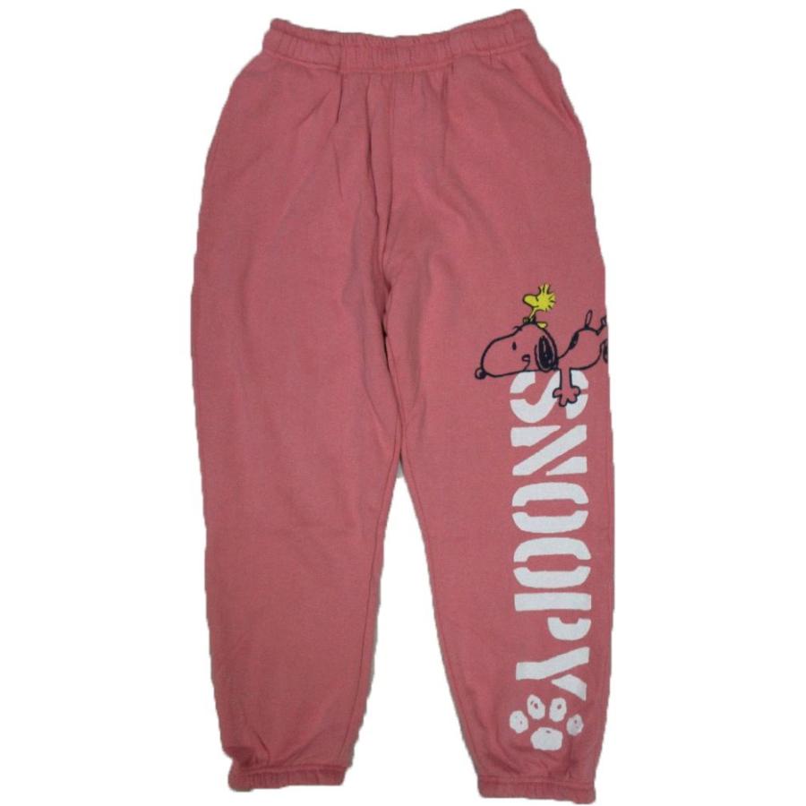 AS スヌーピー ロング パンツ メンズ 裏ボア スキップ 柄 ルームウェア ボトム / bib006 |  | 01