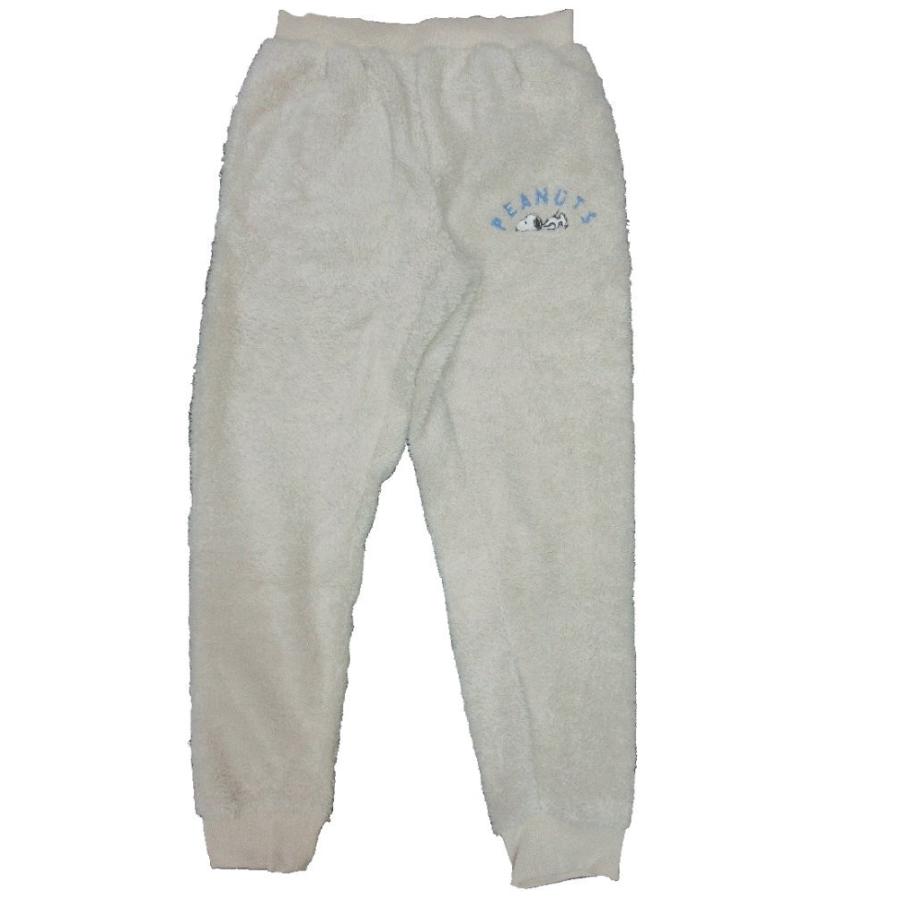 PEANUTS (ピーナッツ) スヌーピー ロング パンツ メンズ 表ボア 刺繍ワッペン 柄 ルームウェア ボトム 再入荷 / bib015 |  | 01