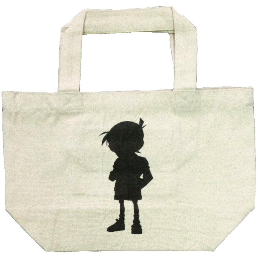 名探偵 コナン ミニトート バッグ コナン 影絵 柄  オートミール / bic019 |  | 01