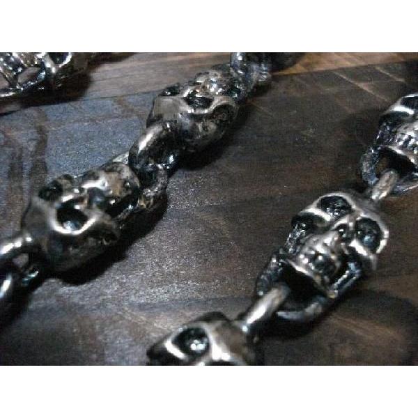 スカル バイカー ウォレットチェーン メンズ バイカーズ バイカー