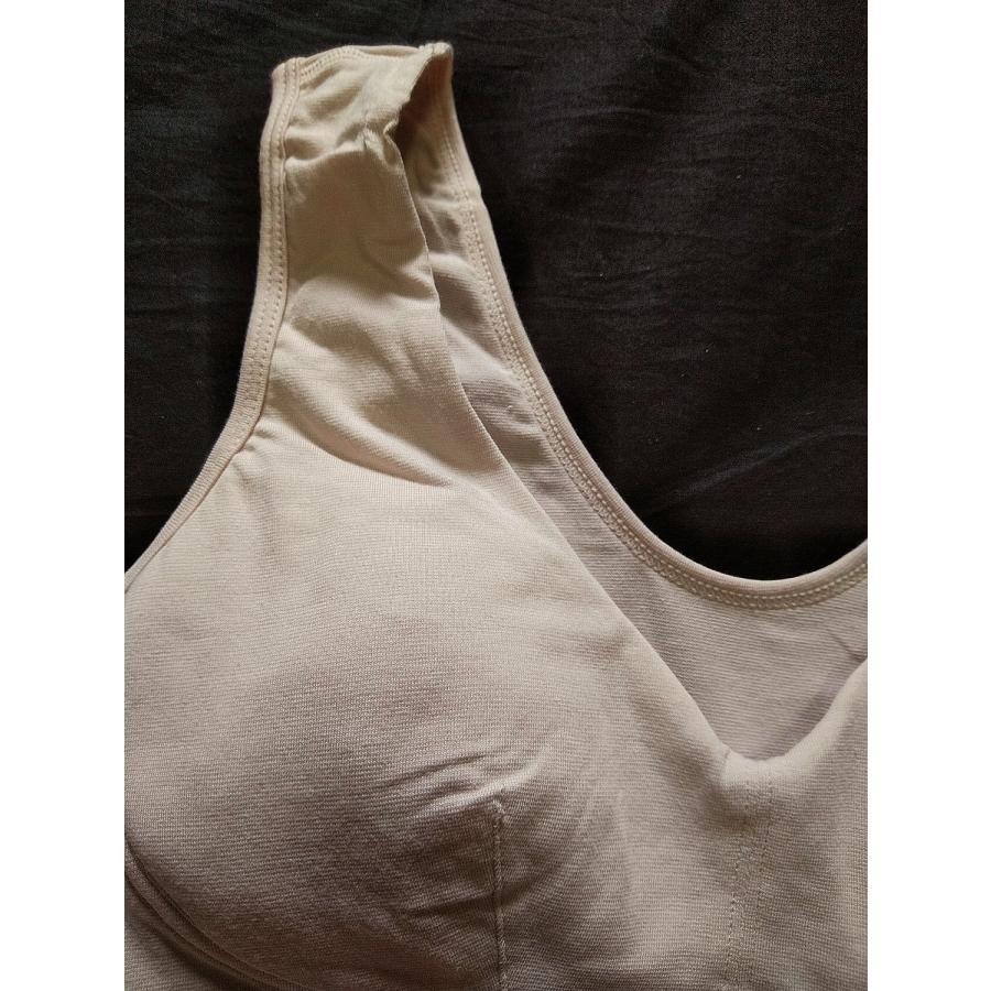 はけるブラ ブラジャー 綿混やわらか 快適ノンワイヤー 婦人