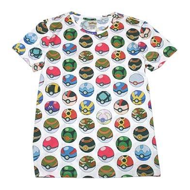 ポケモン モンスターボール総柄 ｔシャツ フロッグポート 通販 Yahoo ショッピング