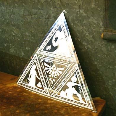 【当選品】ゼルダの伝説　トライフォース置き型スピーカー【限定品】 トライフォース型置き型スピーカー」が当たる！ ローソンにて「ゼルダ