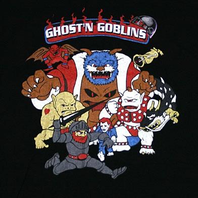 カプコン（CAPCOM） 魔界村 Tシャツ(BLACK) : フロッグポート - 通販