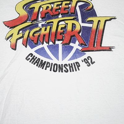 カプコン ストリートファイター2 CHAMPION SHIP '92 Tシャツ カプコン ストリートファイター2 CHAMPION SHIP '92 Tシャツ