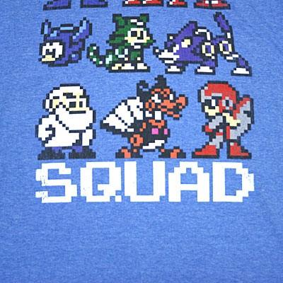 カプコン（CAPCOM） ロックマン SQUAD Tシャツ : フロッグポート