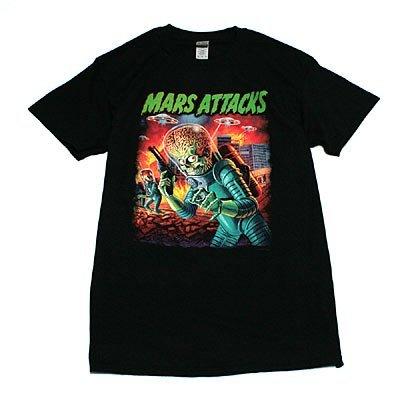 マーズ・アタック! UFO アタック Tシャツ : フロッグポート マーズ・アタック! UFO アタック Tシャツ : フロッグポート