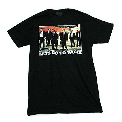 レザボアドッグズ　ヴィンテージ　Tシャツ レザボア・ドッグス LET'S GO TO WORK Tシャツ : フロッグポート