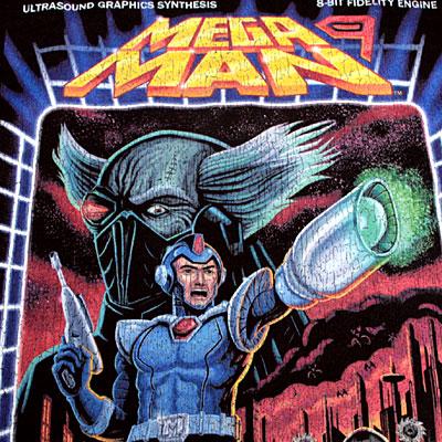 カプコン（CAPCOM） ロックマン9(MEGA MAN9) 北米版アートワーク T