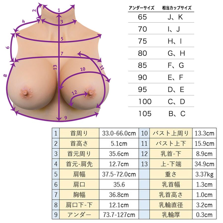 女装　巨乳 女装子　男の娘　偽娘　偽乳　シリコン乳房　人工おっぱい　人工乳房　　盛り胸　胸を盛る　盛る　クロスドレッサー　ネイキッドクロップトップ｜frolaproshop｜07