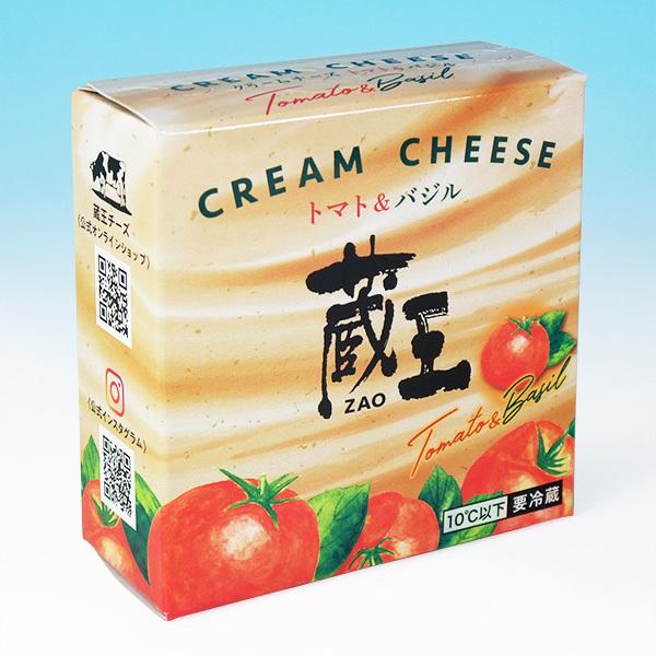 高品質新品 蔵王チーズ クリームチーズ トマト バジル 120g 【予約販売品】