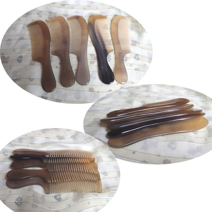 櫛 くし コーム 天然ヤク牛角製櫛 kadokusi made6 : KOMUONネット