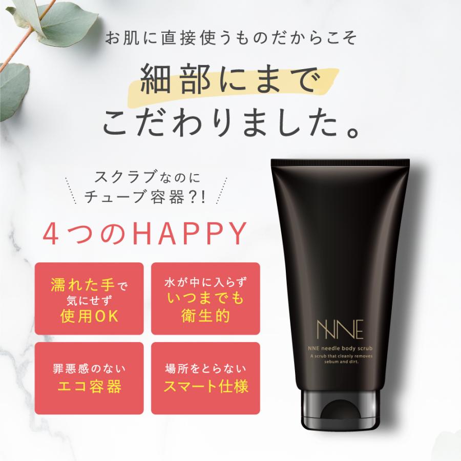 フロムココロ NNE ボディスクラブ クイックニードル配合 ボディソープ