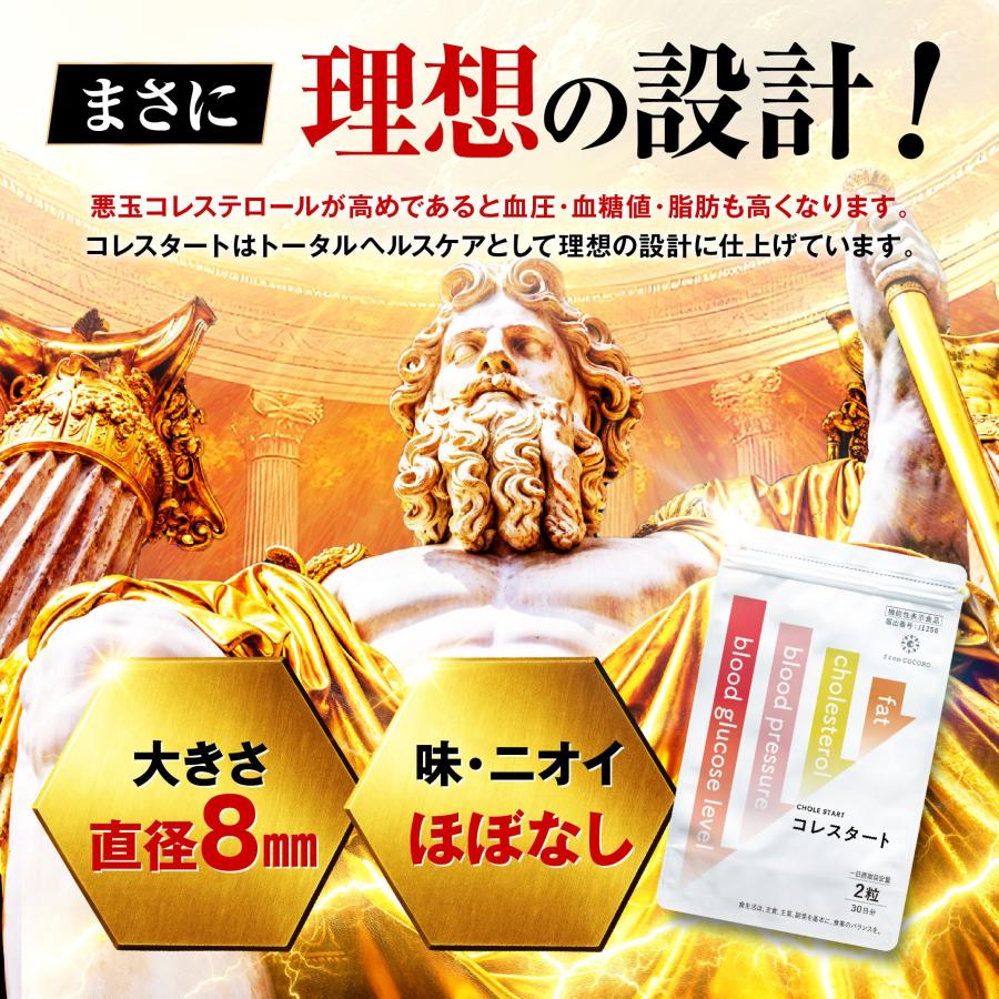 フロムココロ 【日本初】コレステロール値減少 血糖値を下げる コレ