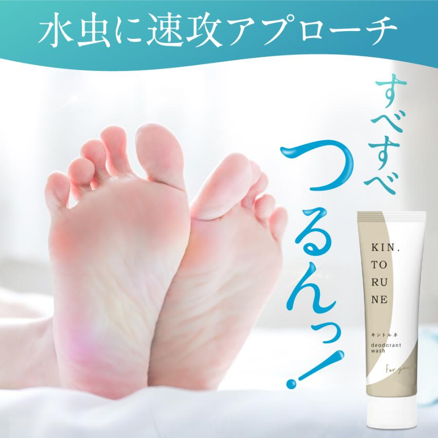 フロムココロ 足の臭い対策 キントルネ 足 消臭 クリーム 医薬部外品
