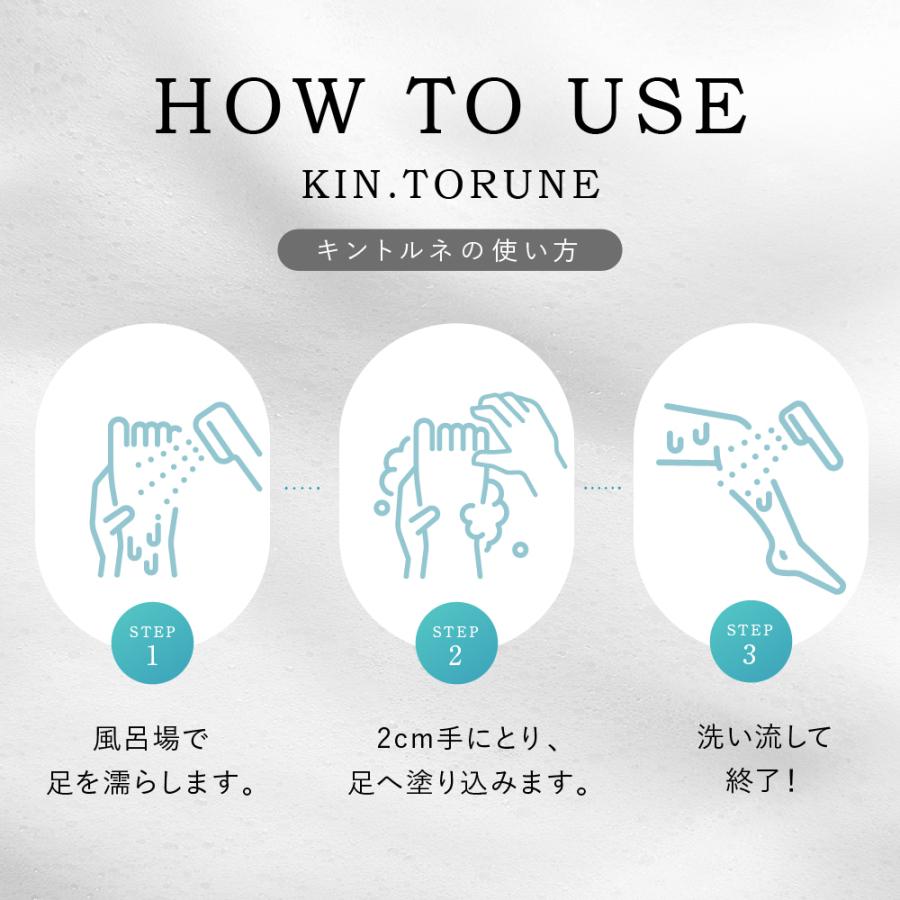 フロムココロ 足の臭い対策 キントルネ 足 消臭 クリーム 医薬部外品