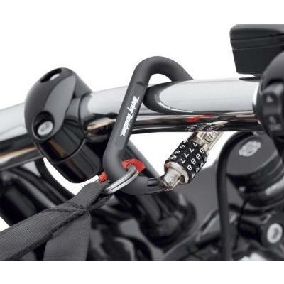 harley davidson helmet lock location