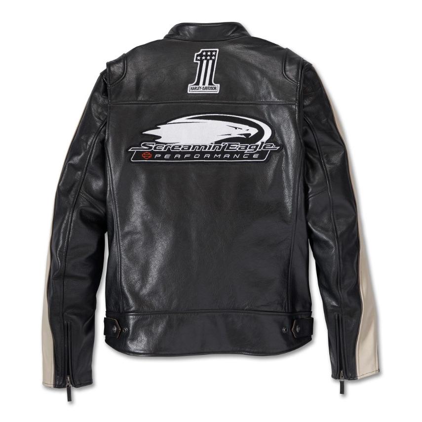 ハーレーダビッドソン Harley Davidson メンズ レザー ジャケット Men's Enduro Screamin' Eagle  Leather Jacket ブラック :97053-23vm:フロムLA 通販 