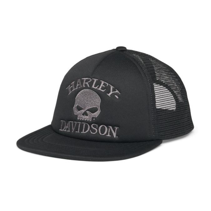 ハーレーダビッドソン HarleyDavidson ベースボールキャップ Men's Willie G Skull Trucker