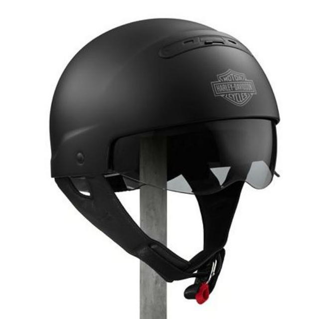 ハーレーダビッドソン　Harley Davidson  ハーフ　ヘルメット  Pilot 3-in-1 X04 Helmet  マットブラック｜fromla｜04