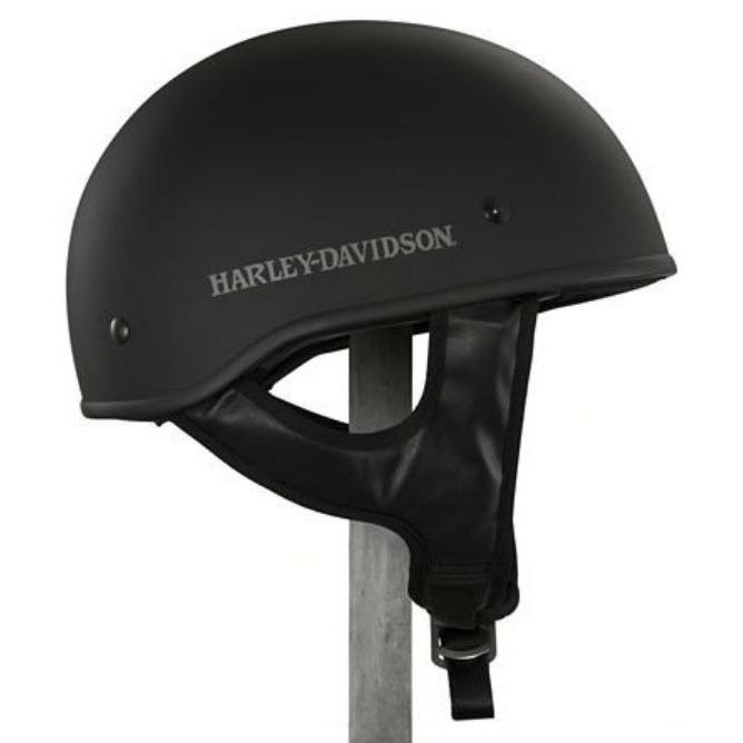 ハーレーダビッドソン　Harley Davidson  ハーフ　ヘルメット  Men's Overdrive Low Profile Half Helmet  ブラック｜fromla｜02
