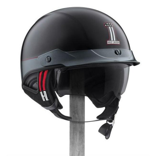 ハーレーダビッドソン Harley Davidson ハーフ ヘルメット 1 Sun Shield J03 Half Helmet ブラック 969 19vx フロムla 通販 Yahoo ショッピング