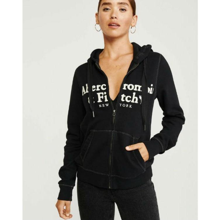 アバクロ レディース パーカー Full Zip Logo Hoodie ブラック Abercrombie Fitch アバクロンビー フィッチ Alfl Fzelh1903bk フロムla 通販 Yahoo ショッピング