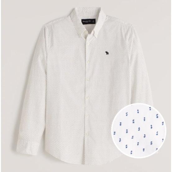 アバクロ メンズ シャツ 6752 Icon Oxford Shirt ホワイトマルチ Abercrombie Fitch アバクロンビー フィッチ Amsh Ioxsh6752m フロムla 通販 Yahoo ショッピング