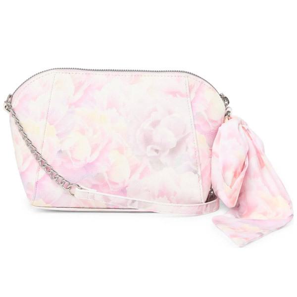 ベッツィージョンソン クロスボディバッグ Betsey Johnson Anaya Crossbody Bag (White/Pink) クロスボディバッグ (ホワイト/ピンク)｜fromla｜04