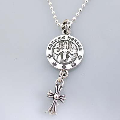 クロムハーツ Chrome Hearts ネックレス Baby Fat Angel Medal Charm