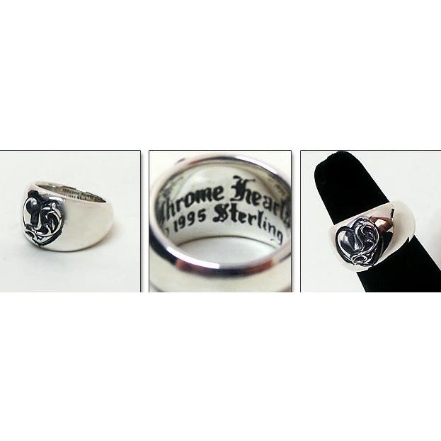 クロムハーツ ○ Chrome Hearts リング ハートインバンドリング Heart
