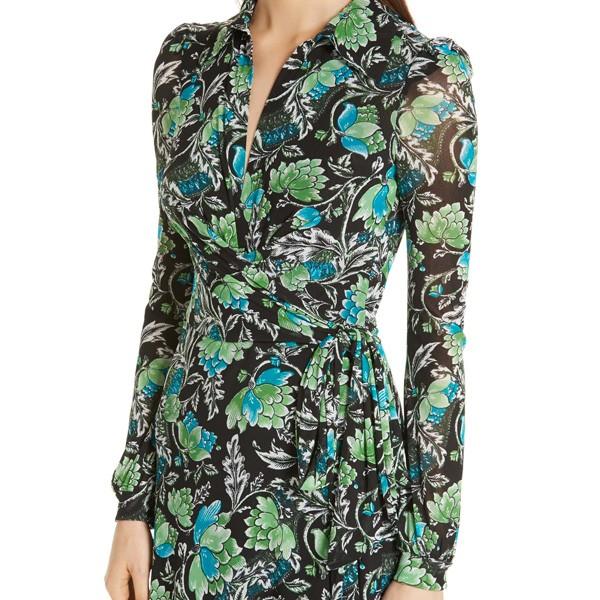 ダイアンフォンファステンバーグ Dvf ワンピース Diane Von Furstenberg dvf Phoenix Wrap Mesh Dress フローラル ラップ ドレス マルチ Dvfbr N3 フロムla 通販 Yahoo ショッピング