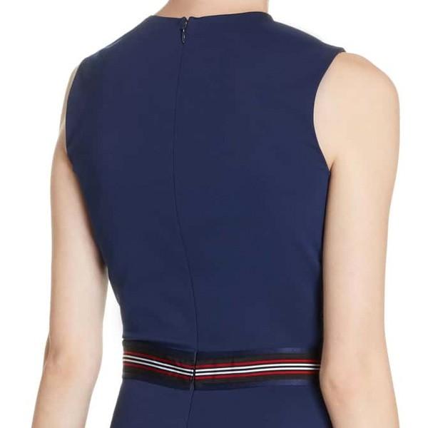 Web限定 ダイアンフォンファステンバーグ Dvf ワンピース Diane Von Furstenberg dvf Lindsey Sheath Dress アシンメトリー ラップ ドレス ネイビー 希少 大人気 Mercurytechnologies Mn Com