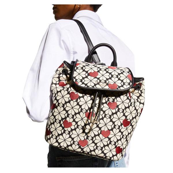 ケイトスペード バックパック K4375 Kate Spade ★ spade flower heart backpack スペードフラワー