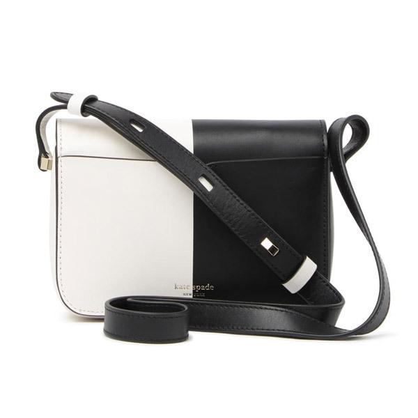 ケイトスペード ショルダーバッグ ★ Kate Spade PXRUA364 nicola bicolor twistlock small shoulder bagバイカラー ショルダーバッグ(ブラック/ホワイト)｜fromla｜04