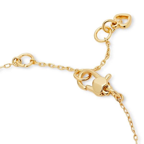 ケイトスペード ブレスレット Kate Spade Say Yes Better Half Bracelet (Clear/Gold) セイ イエス ベターハーフ ブレスレット（クリア/ゴールド）｜fromla｜03