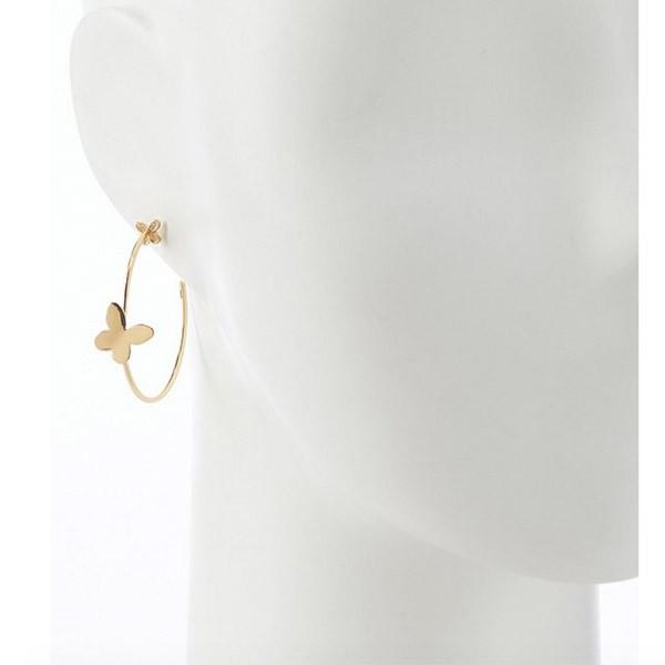 ケイトスペード ピアス Kate Spade In A Flutter Hoop Earrings Gold バタフライ フープ ピアス ゴールド Ksea 0317 M5 フロムla 通販 Yahoo ショッピング