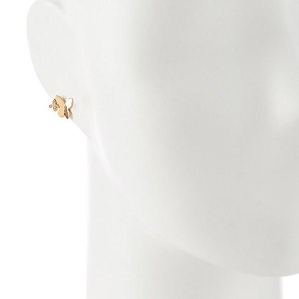 ケイトスペード ピアス Kate Spade O0r In A Flutter Butterfly Stud Earrings Gold バタフライ スタッズ ピアス ゴールド Ksea 0524 M8 フロムla 通販 Yahoo ショッピング