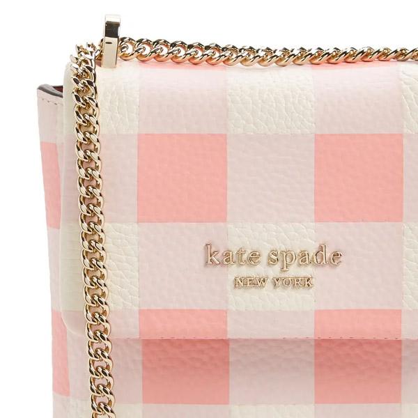 ケイトスペード スマホショルダー Kate Spade bradley gingham pebbled leather phone