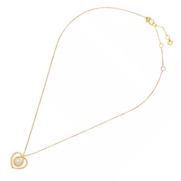 ケイトスペード ネックレス Kate Spade Infinite Hearts Pendant Necklace (Cream/Gold) ハート ペンダント ネックレス（クリーム/ゴールド）｜fromla｜04