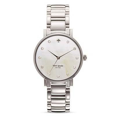 ケイトスペード 腕時計 KateSpade ★ Gramercy Bracelet Watch 34mm (StainlessSteel) グラマシー ブレスレット ウォッチ (ステンレススチール)