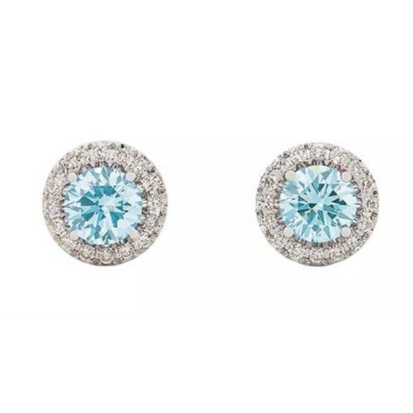 De Beers デビアス ジュエリー ライトボックス Lightbox Halo LabGrown Diamond Stud