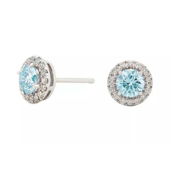 De Beers デビアス ジュエリー ライトボックス Lightbox Halo LabGrown Diamond Stud