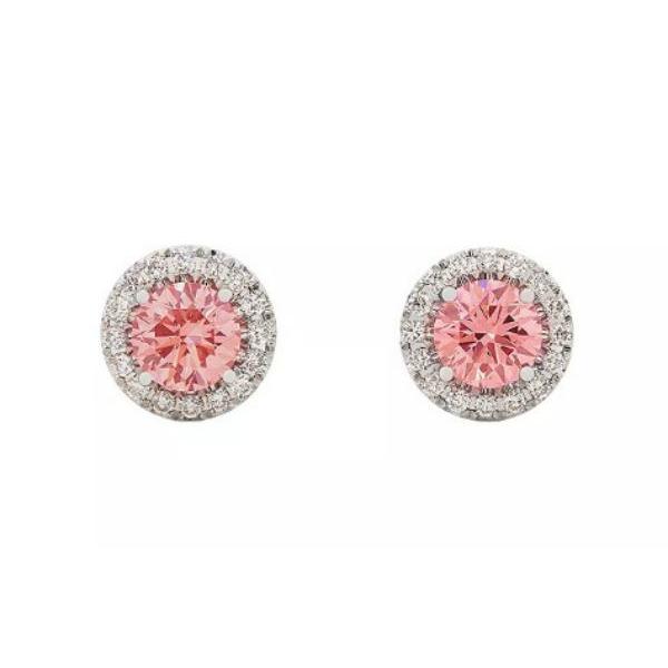 De Beers デビアス ジュエリー ライトボックス Lightbox Halo LabGrown Diamond Stud