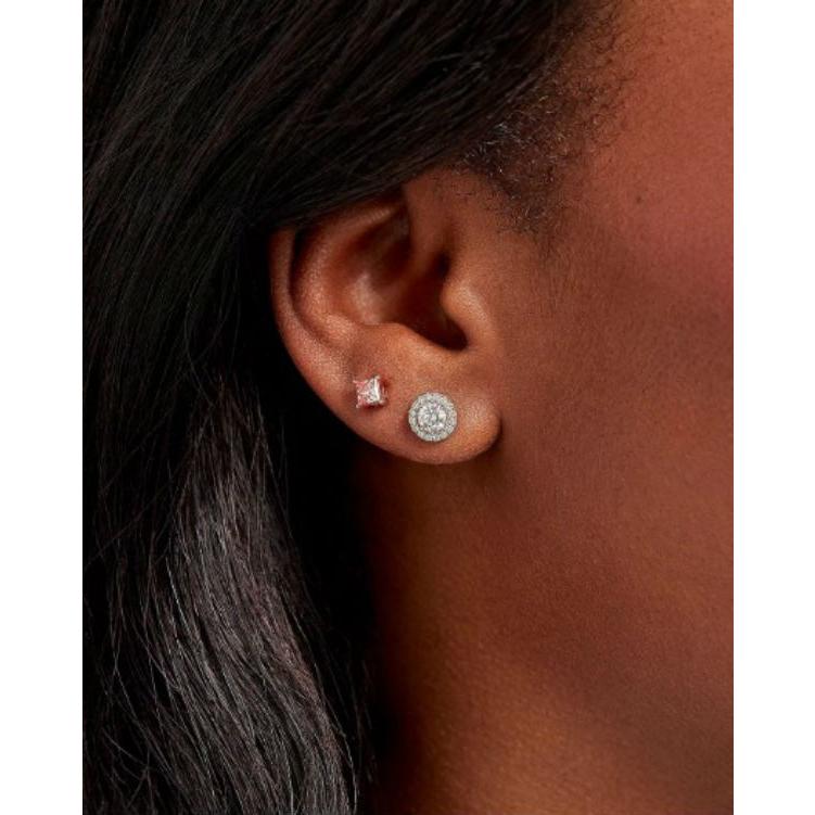 De Beers デビアス ジュエリー ライトボックス Lightbox Halo LabGrown Diamond Stud