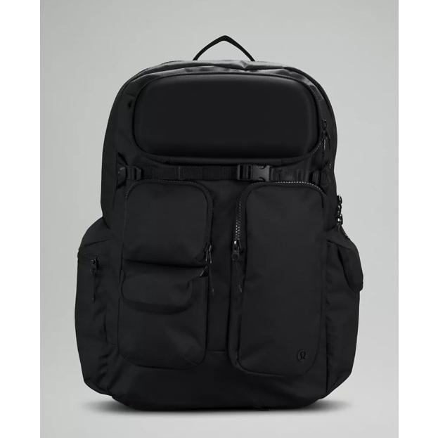 ルルレモン 　Lululemon　メンズ　スポーツ　バッグ Cruiser Backpack(28L) ブラック/ライノグレイ  :lll-m-crbapk1801bk:フロムLA - 通販 - Yahoo!ショッピング