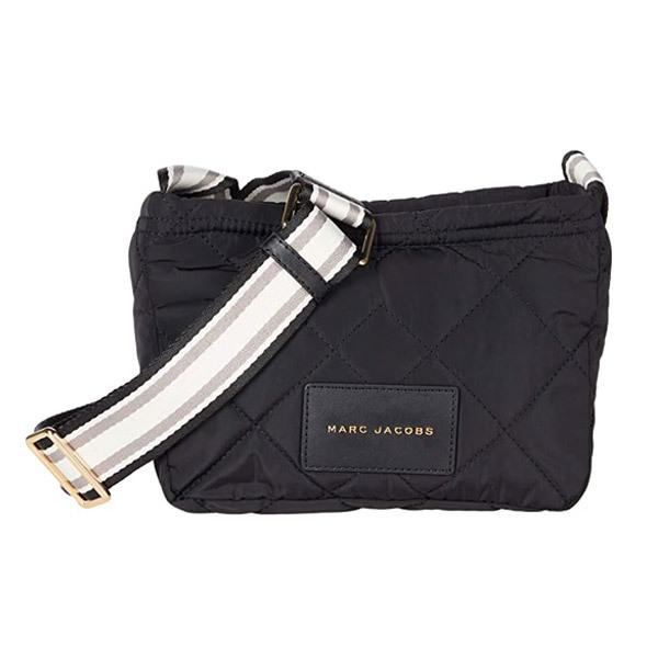 マークジェイコブス クロスボディバッグ MARC JACOBS EQuilted Nylon Messenger (Black