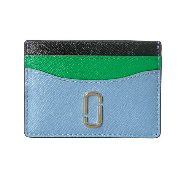マークジェイコブス カードケース ● M0013355 MARC JACOBS Snapshot Card Case (MISTY BLUE MULTI) スナップショット カードケース 財布 マークジェイコブス MARCJACOBS 正規品 カードケース PAINTED CARD